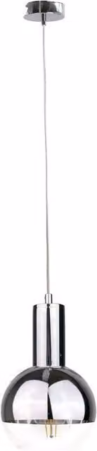 Netlighting Ice Dome Pendant Ceiling Light in Silver, Diameter: 15 cm, E27