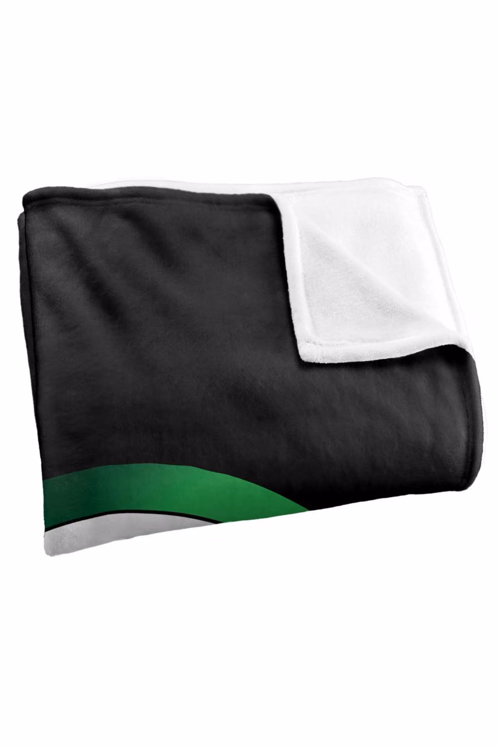 Warner Bros. Green Lantern Green Chrome Logo Super Soft Fluffy Polyester Throw Blanket, Extra Large, Green and Multicolour – 4