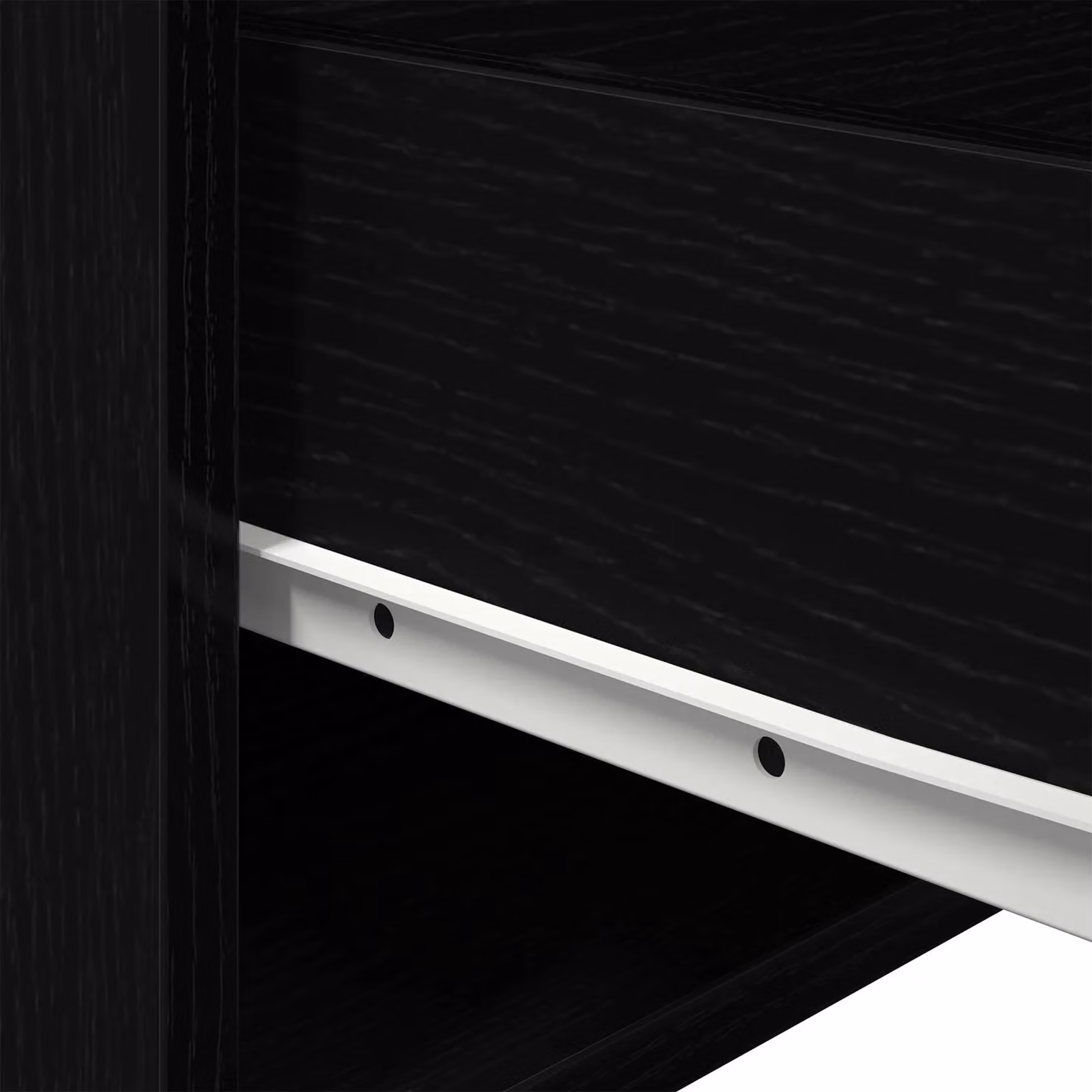 Berkfield Home Set of 2 Wall-Mounted Bedside Cabinets with Integrated LED Lights in Black Oak – 7