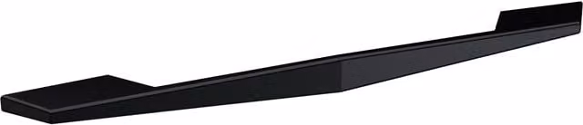 Balterley Angular D Shape Kitchen and Bathroom Cupboard Handle, Chrome, W: 25.6 cm, H: 2.6 cm, D: 1.4 cm, 224 mm Centres