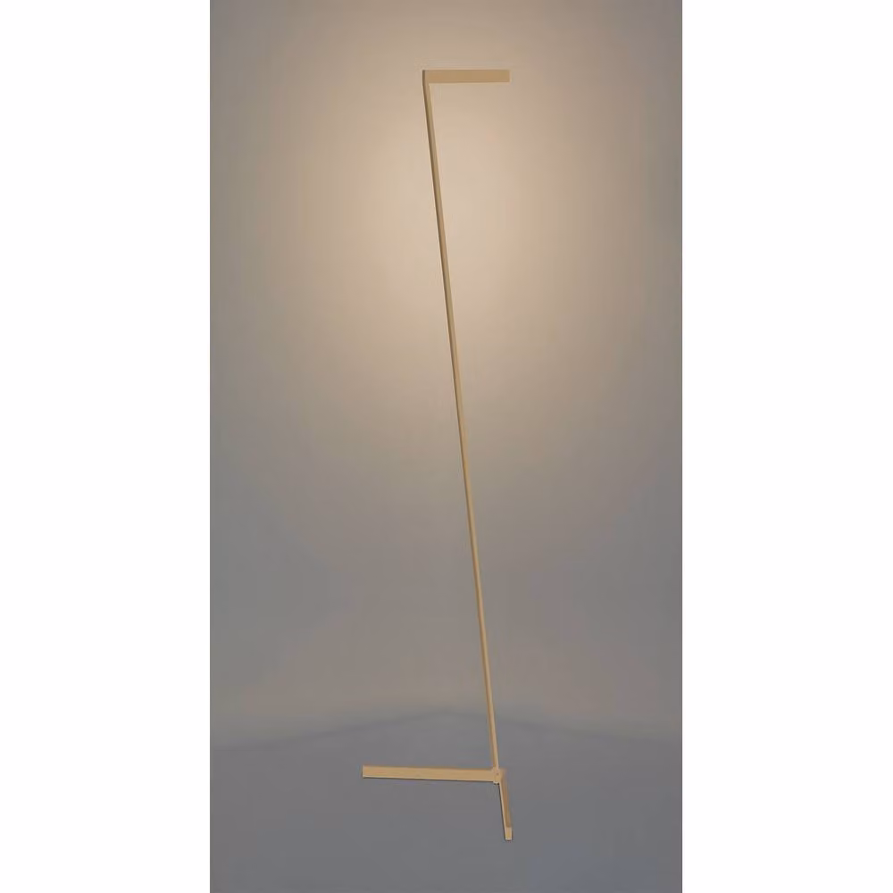 Netlighting Vector Gold LED Floor Lamp, 20W, 3000K Warm White, 1500lm, Dimmable – 2