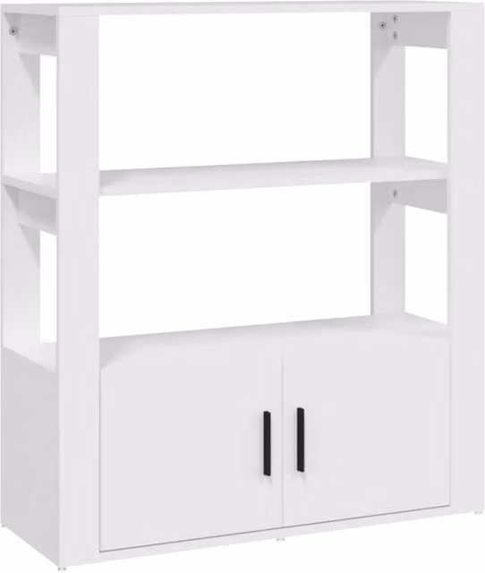 Berkfield Home White Classic Sideboard, W/D/H: 80 x 30 x 90 cm