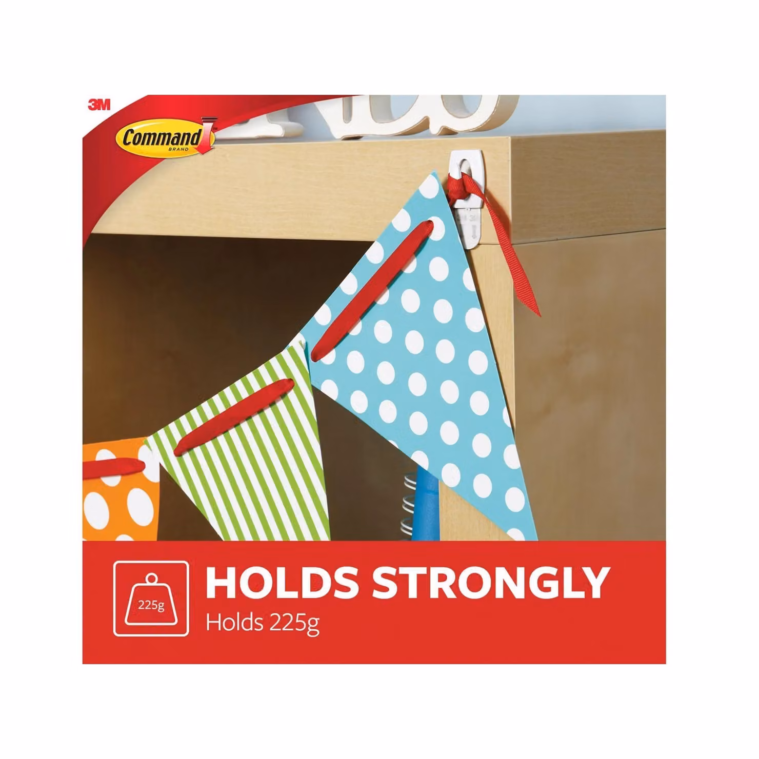 Command White Mini Wall Hooks – 3