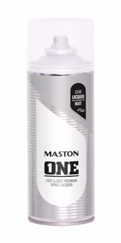 Maston One Spuitlak Matt Clear Wood Lacquer 400 ml