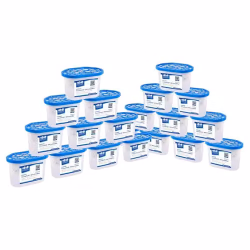 Harbour Housewares Interior Dehumidifier Moisture Absorber, 500ml, Blue