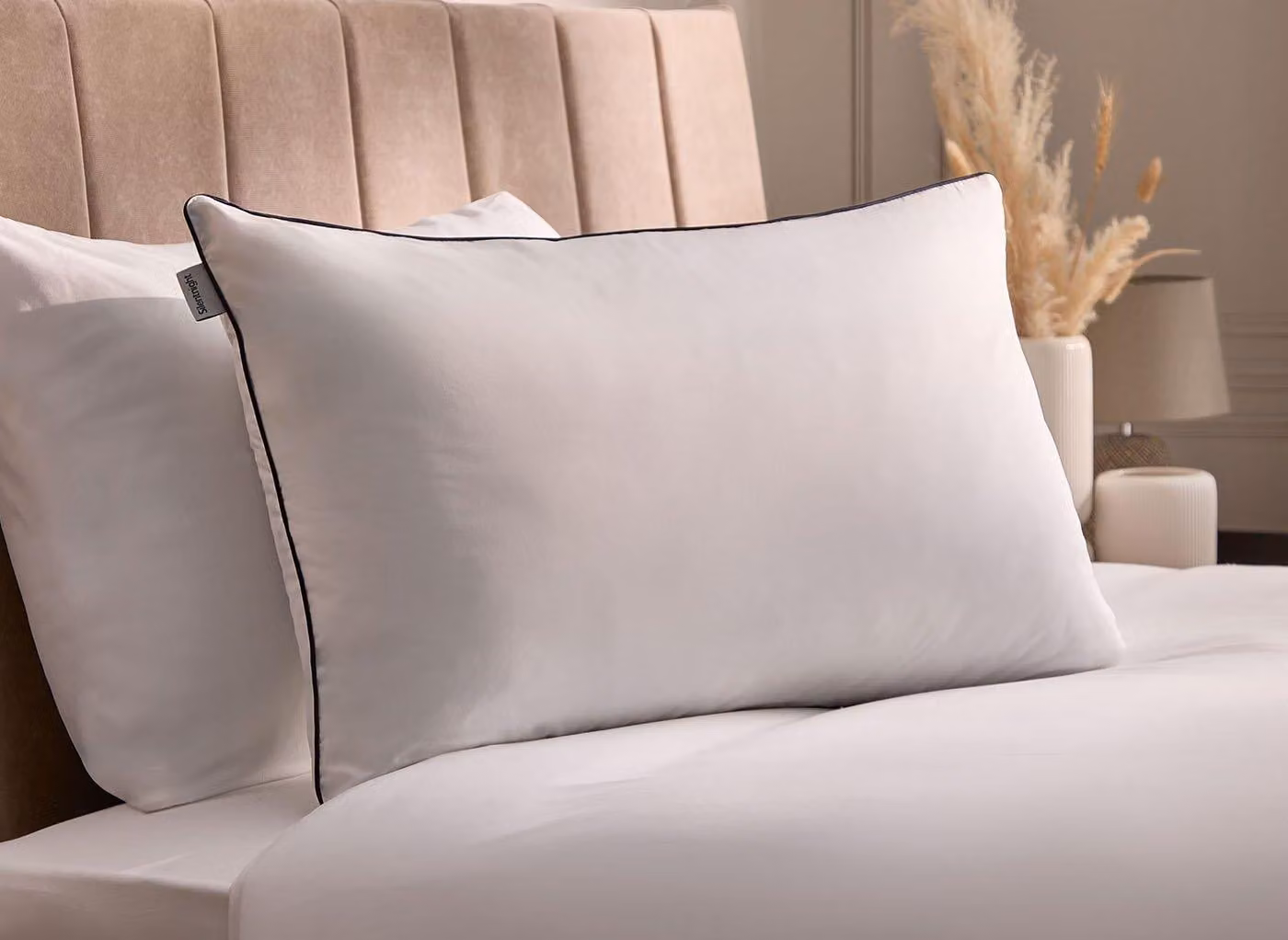 Silentnight Hotel Collection Soft As Down Microfibre Pillow in White