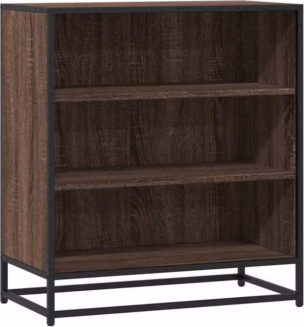 Berkfield Home Industrial Sideboard in Brown Oak, W/D/H: 68 x 35 x 76 cm – 1