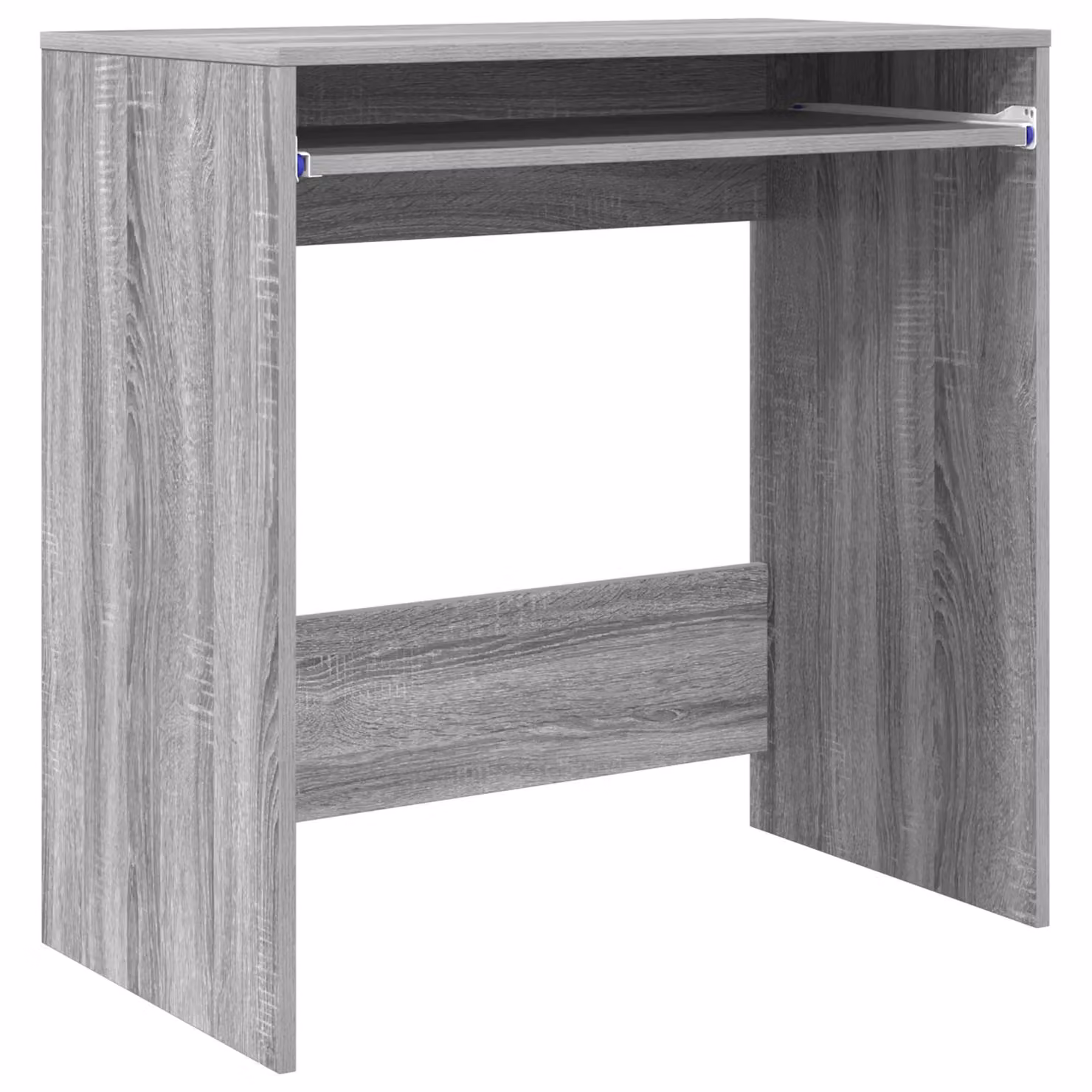 Berkfield Modern Compact Computer Desk in Grey Sonoma MDF Laminate – 2