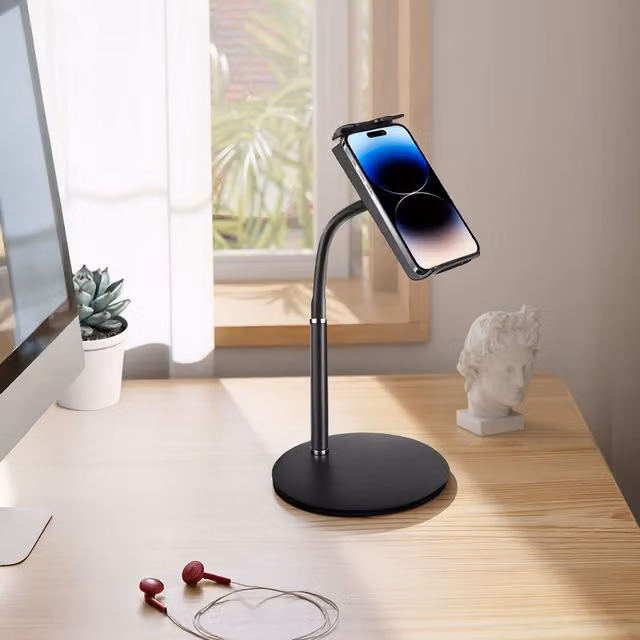Lifeideas Desktop Phone and Tablet Stand - Black