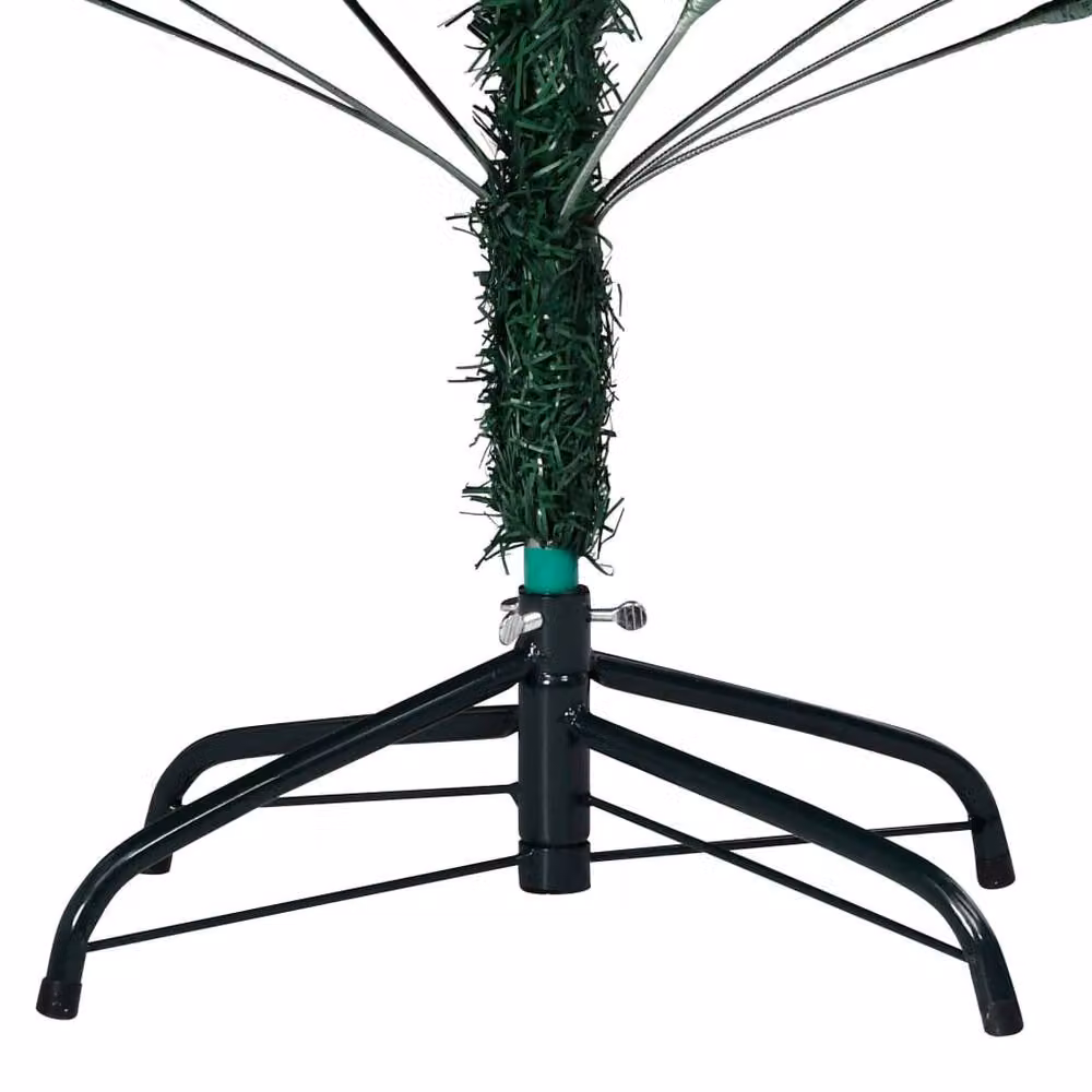 Berkfield Home Pre-lit Artificial Christmas Tree with Ball Set, Green, Height: 210 cm – 3