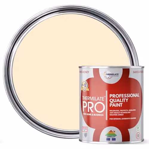 Thermilate Technologies PRO FLEX All-in-One Multi-Surface Paint and Primer, Matt, Beige, 1 l – 1