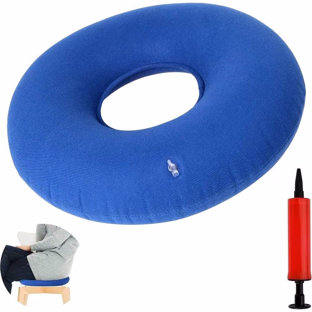 SPETLEK Blue Coccyx Seat Cushion for Pain and Comfort Relief, W/D/H: 100 x 190 cm – 1
