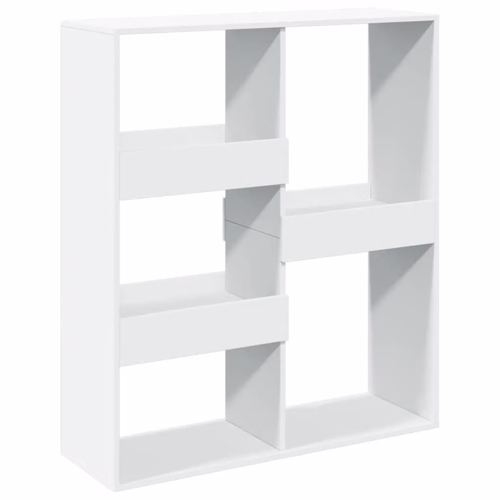 Berkfield Home White Straight Room Divider in MDF, W/D/H: 100 x 33 x 115 cm – 2