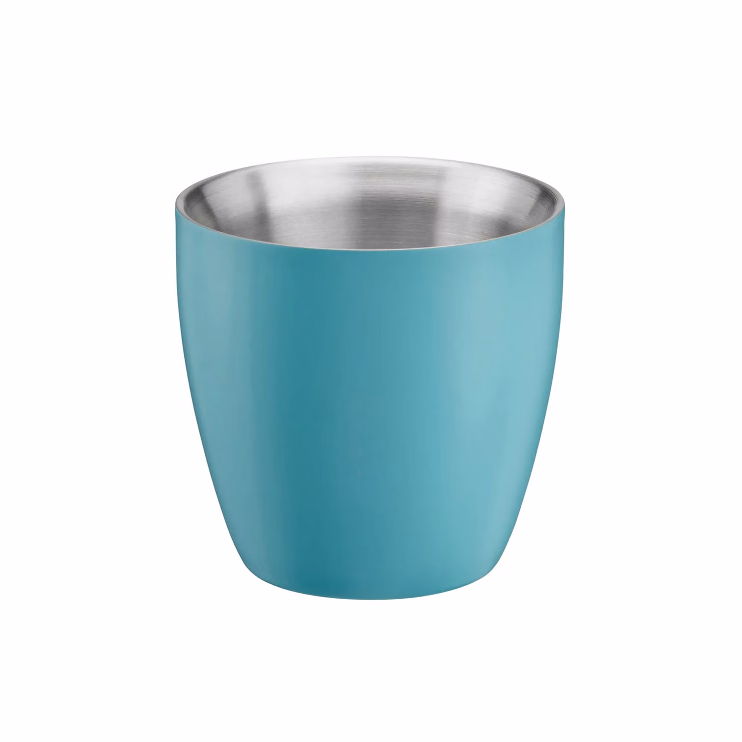 Cooks Professional Set of 2 Double Wall Insulated Stainless Steel Espresso Cups, 90ml, Petrol – 2