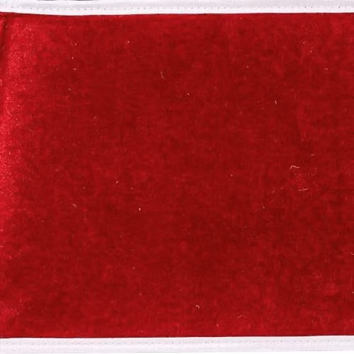 Shatchi Red Sequin Christmas Tree Skirt, Round Tabletop Tree Base Cover – 4