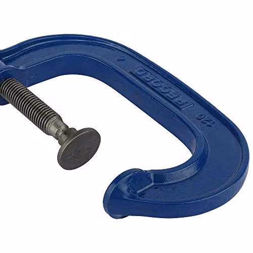 Irwin Record 120 Heavy-Duty G Clamp 100mm in Blue – 3