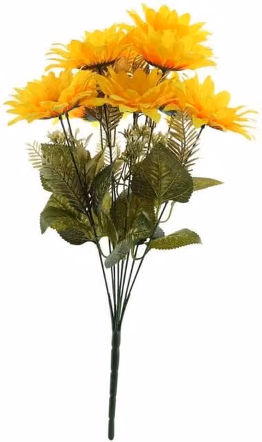 KDMD Essential Sunflower Mix Bush 2 Pack in Yellow and Orange