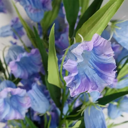 Blue Leaf Design Artificial Floral Tabletop Arrangement – 3