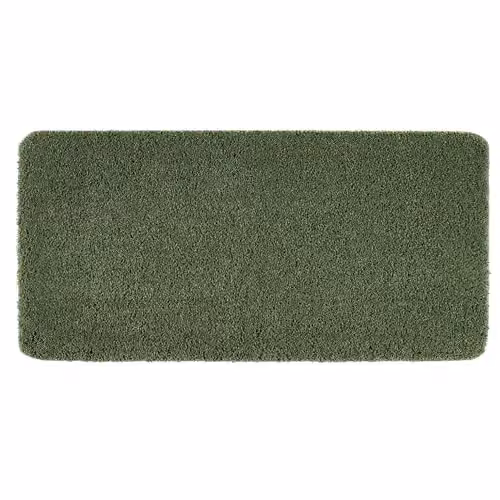 THE RUGS My Mat Washable Non Slip Shaggy Runner in Green, W/D/H: 67 x 150 cm – 6