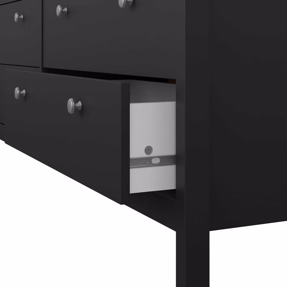 Wyld Haus Gossmere Large 8 Drawer Chest in Matt Black – 4
