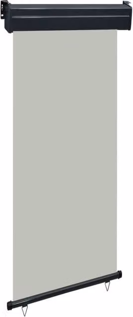 Berkfield Home Grey Balcony Side Awning, W/H: 85 x 250 cm – 1