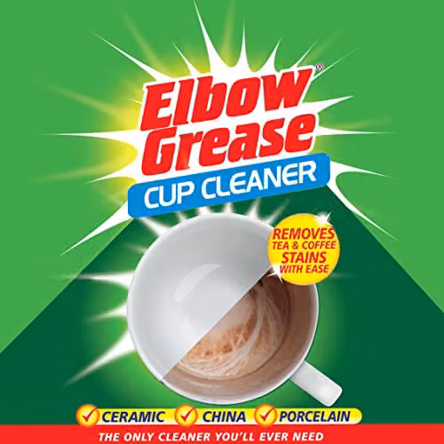 Elbow Grease Cup Cleaner Granules 350g White Tea and Coffee Stain Remover – 2