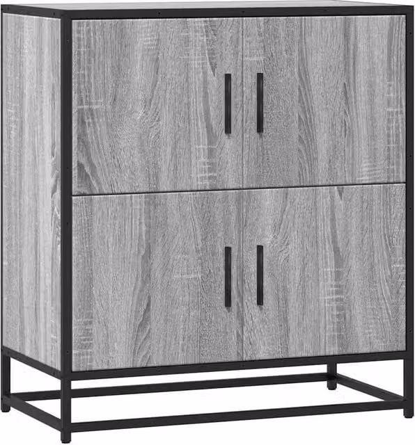 Berkfield Home Grey Sonoma Sideboard, W/D/H: 68 x 35 x 76 cm – 1