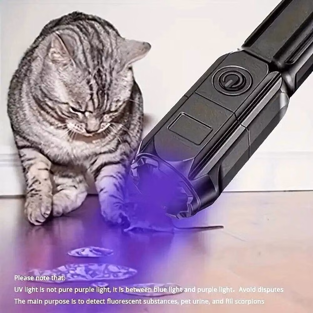SPETLEK UV Ultraviolet Pocket Flashlight Torch in Black – 3