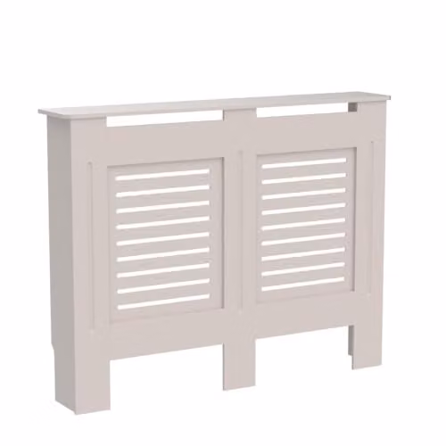 Vida Designs Milton Radiator Cover in Olive Grey, H 82 x W 111 x D 19 cm – 4