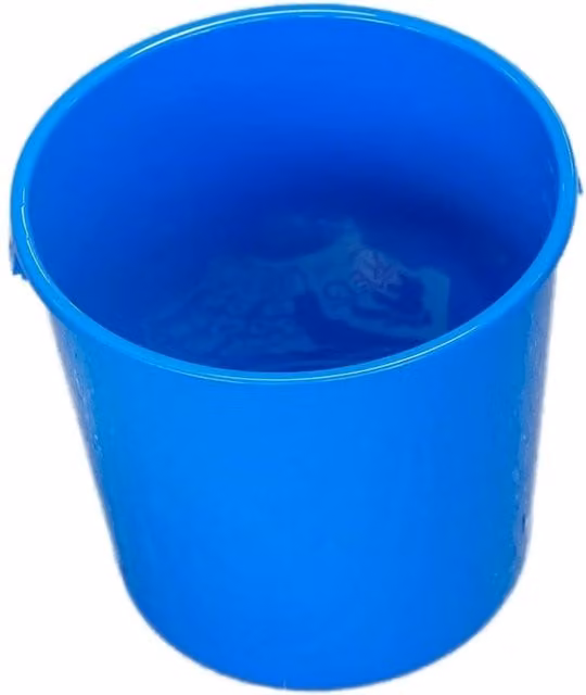 Red Gorilla Blue Plastic Plain Bucket