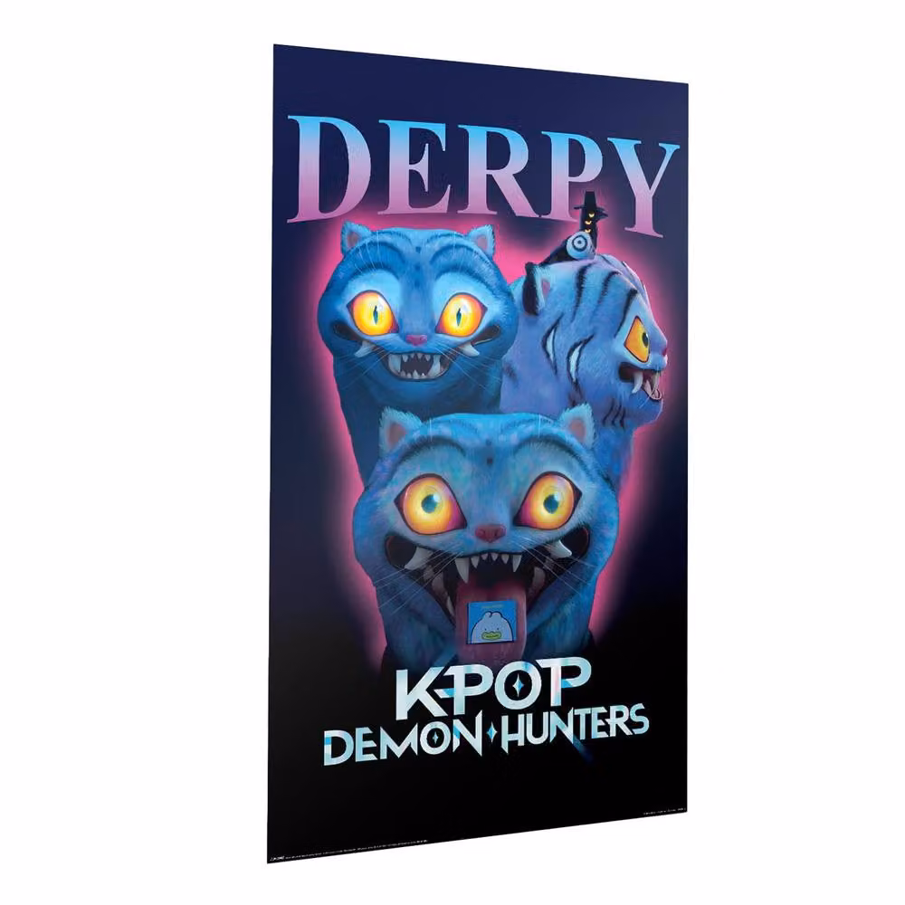 Netflix Derpy Multicolour Paper Poster – 2