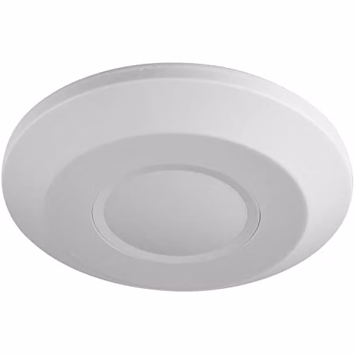 Loops White Surface Mounted Microwave Motion Sensor with 360 Degree Detection and 8 Metre Range