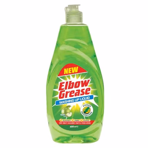 Elbow Grease Washing Up Liquid Green 600ml – 1