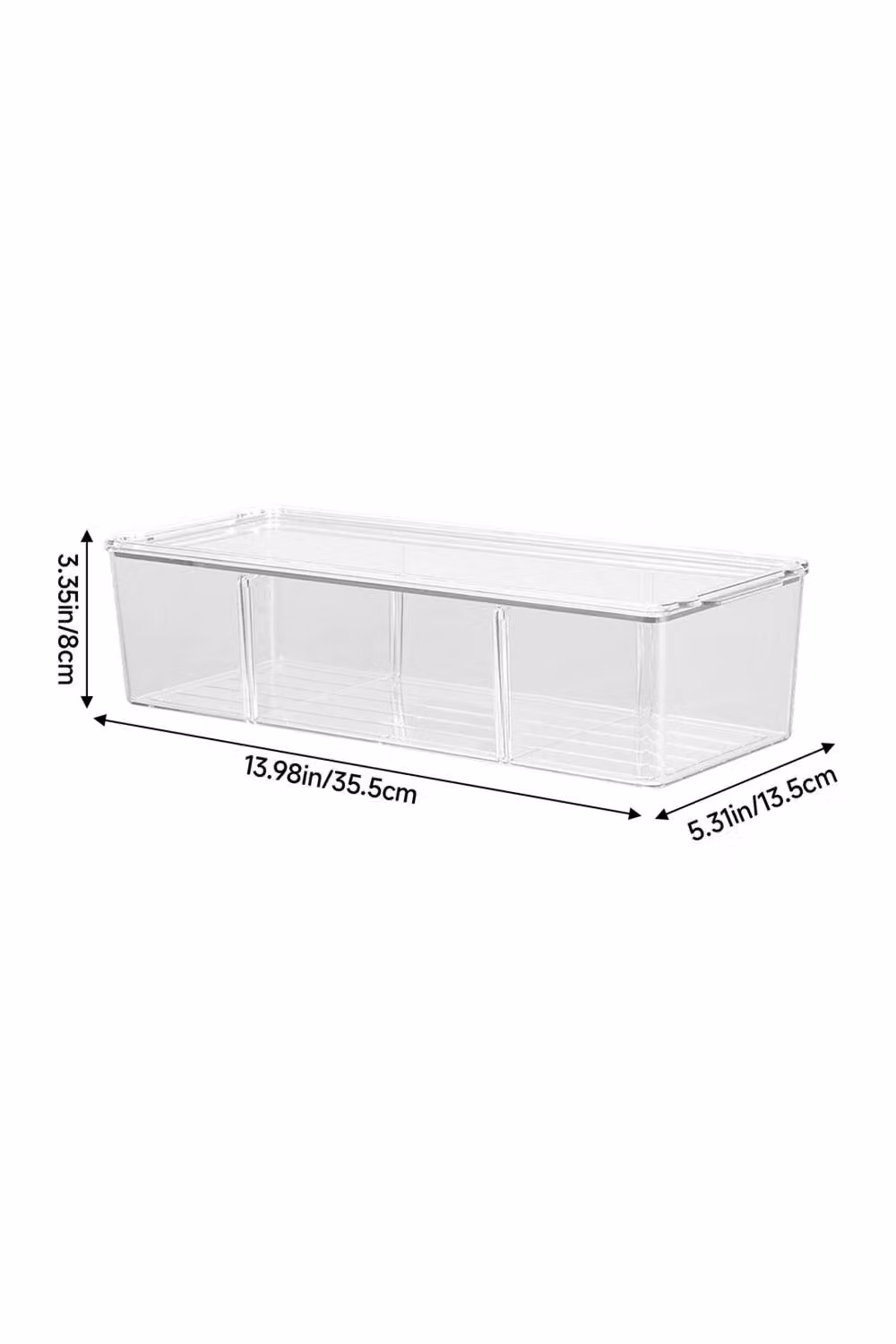 SHEONLY Transparent Acrylic Desktop Cosmetic Organiser – 3