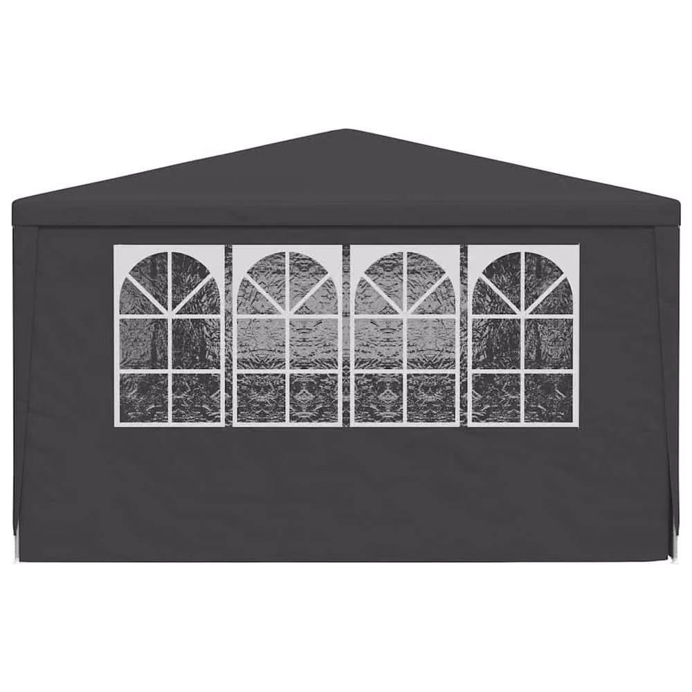 Berkfield Home Professional Party Tent with Side Walls and Windows, Anthracite Dark Grey, W/D/H: 9 x 4 m – 3
