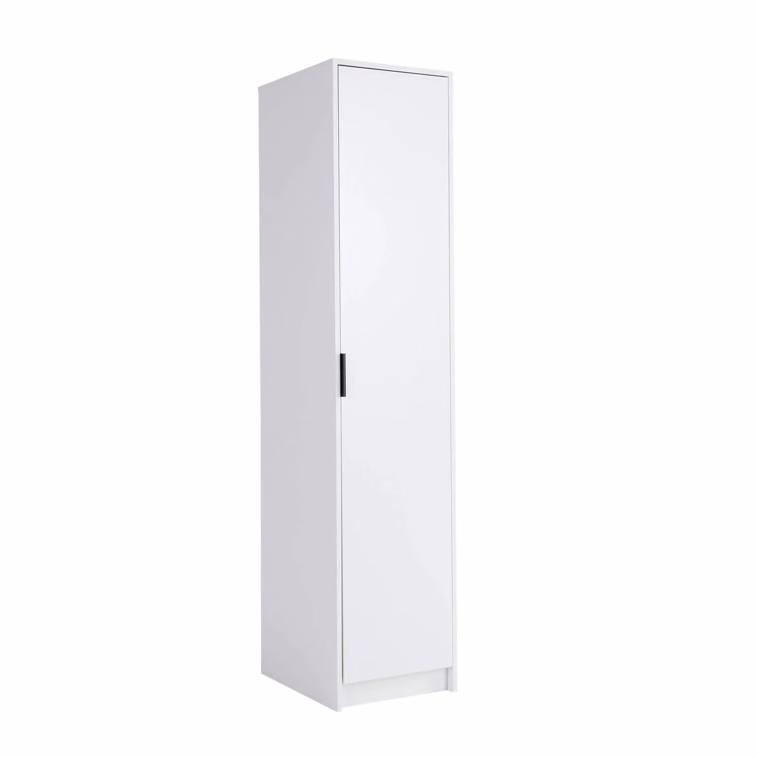 Home Source Phoenix 1 Door Wardrobe in White – 3