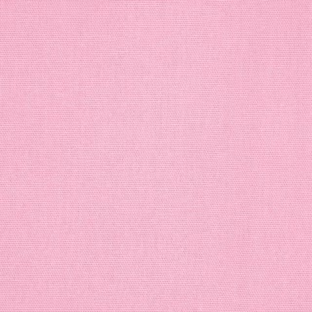 Homescapes Pure Cotton Plain Fabric, Light Pink, Width: 150 cm