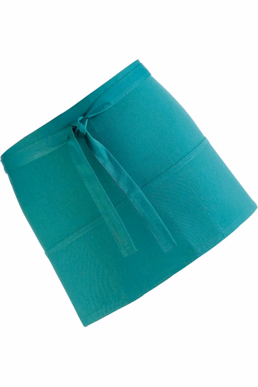Premier Colours 3 Pocket Poly-Cotton Workwear Apron Pack of 2 in Green – 2