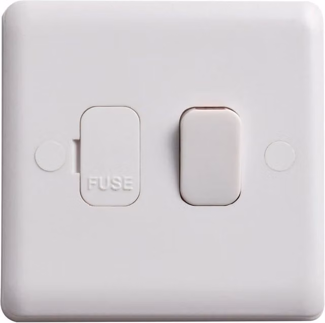 Deta Vimark Fused Switched Spur in White