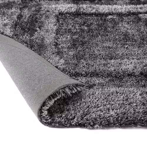 Phoenox Textiles Limited Origins Hand Tufted Rectangular Rug, Charcoal Grey, W: 120 cm, D: 170 cm – 3
