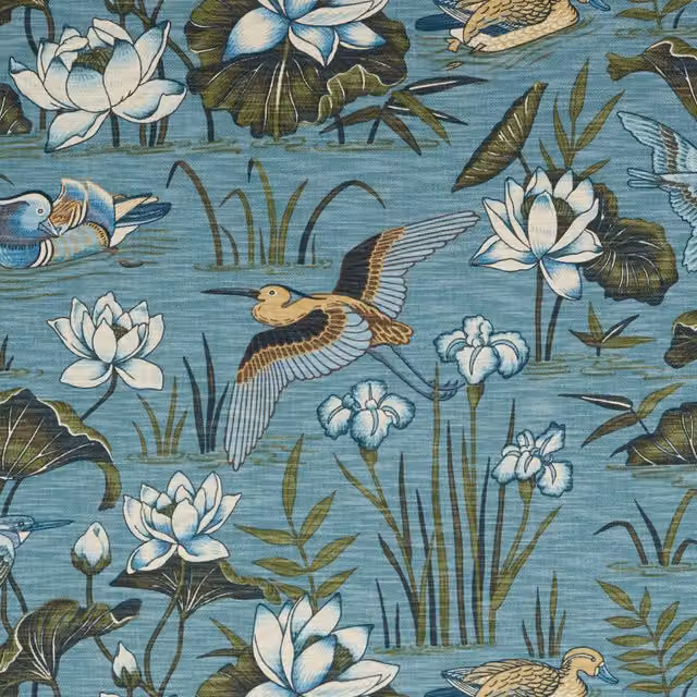 iLiv Siyuri Fabric Lapis Blue