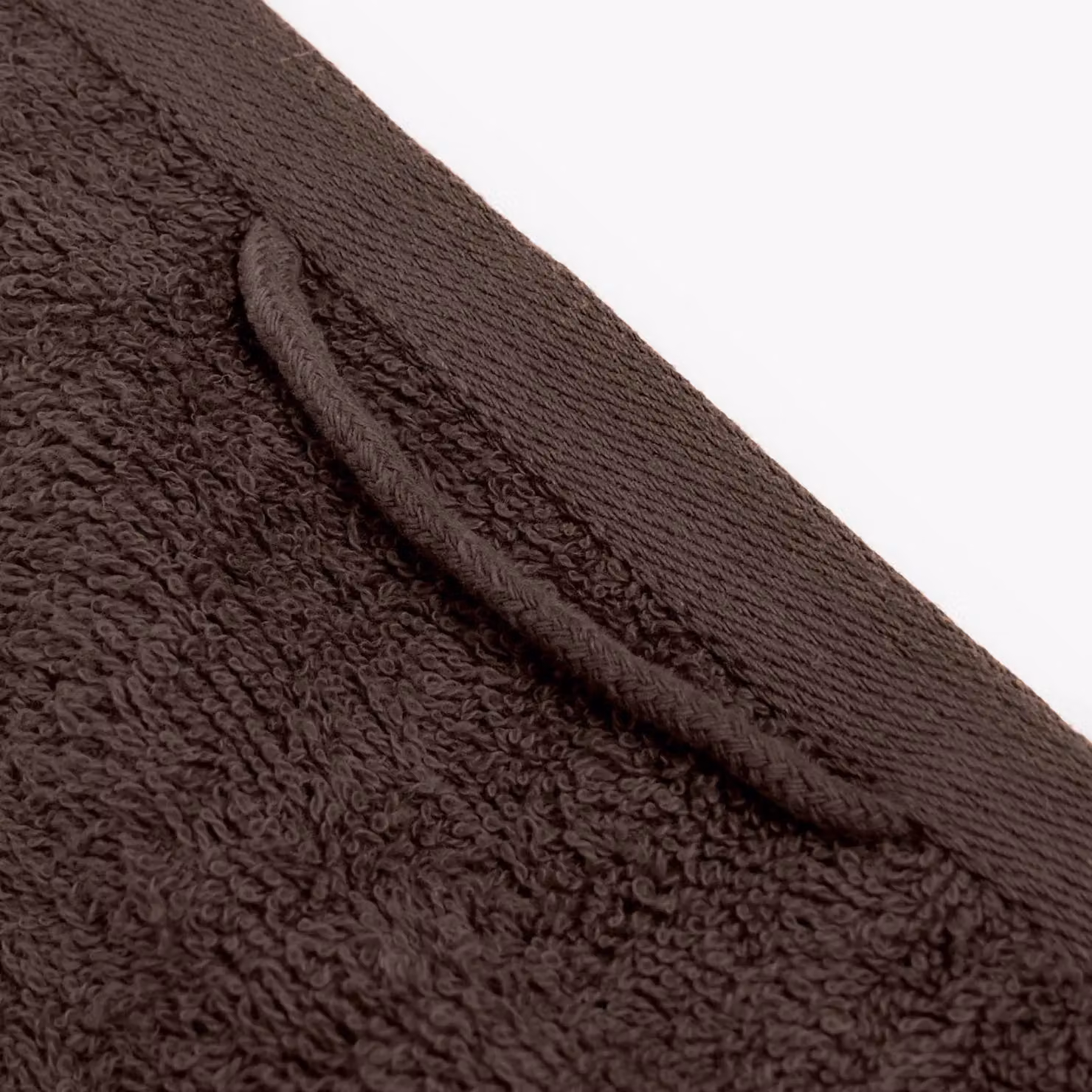 OHS 10 Pack of Fluffy 100% Cotton Bathroom Bath Towels in Brown – 2