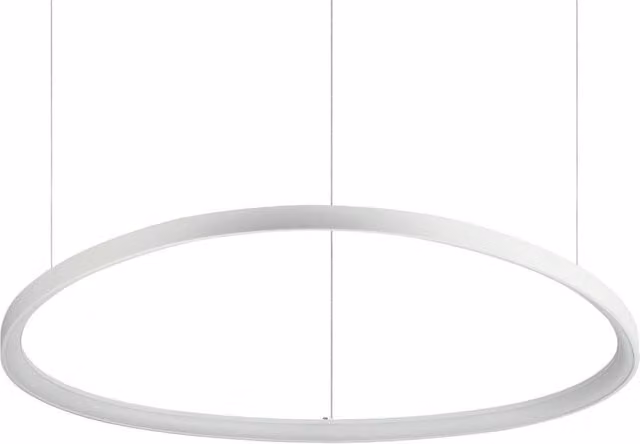 Netlighting Gemini Integrated LED Pendant Ceiling Light, White, 9100lm, 4000K, Dimmable