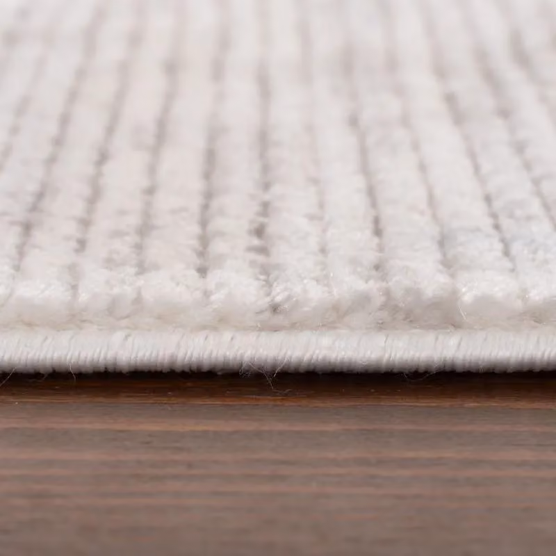 THE RUGS Carmel Modern Striped Area Rug in Grey, W: 200 cm, L: 290 cm – 3