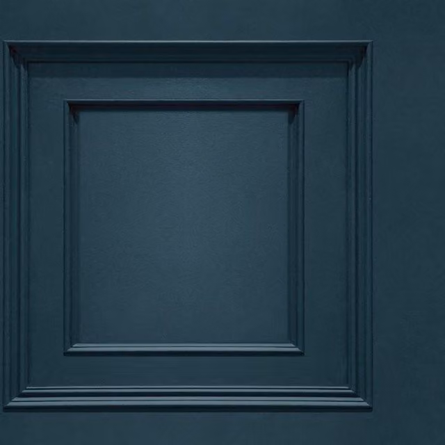 Belgravia Oliana Abstract Navy Blue Matt Panel Wallpaper