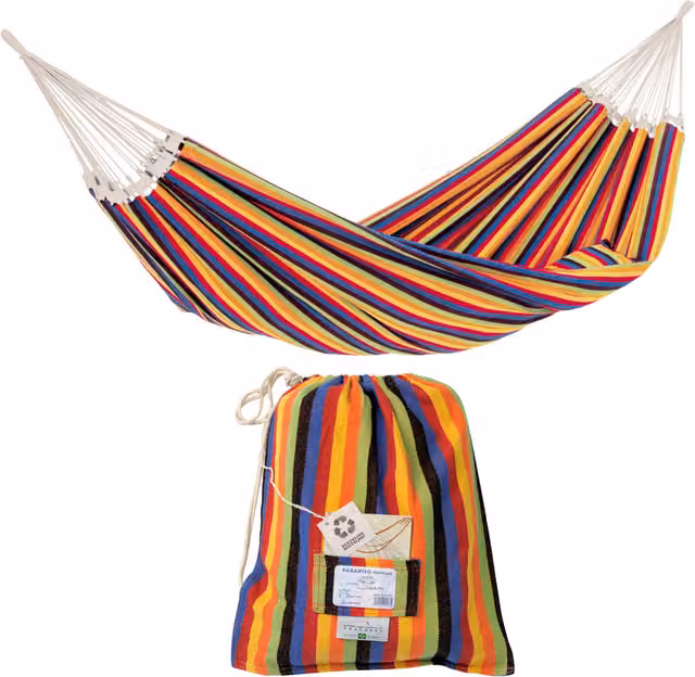 Amazonas Paradiso Terracotta Tropical Striped Fabric Unisex Scarf in Orange and Multicolour