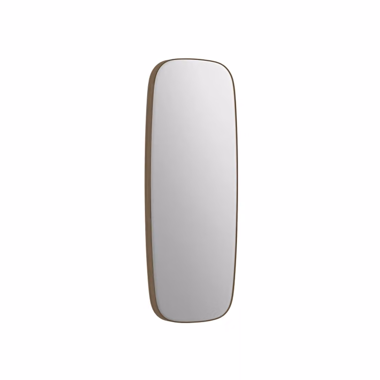 Dome Deco Scutari Rectangular Wall Mirror in Bronze