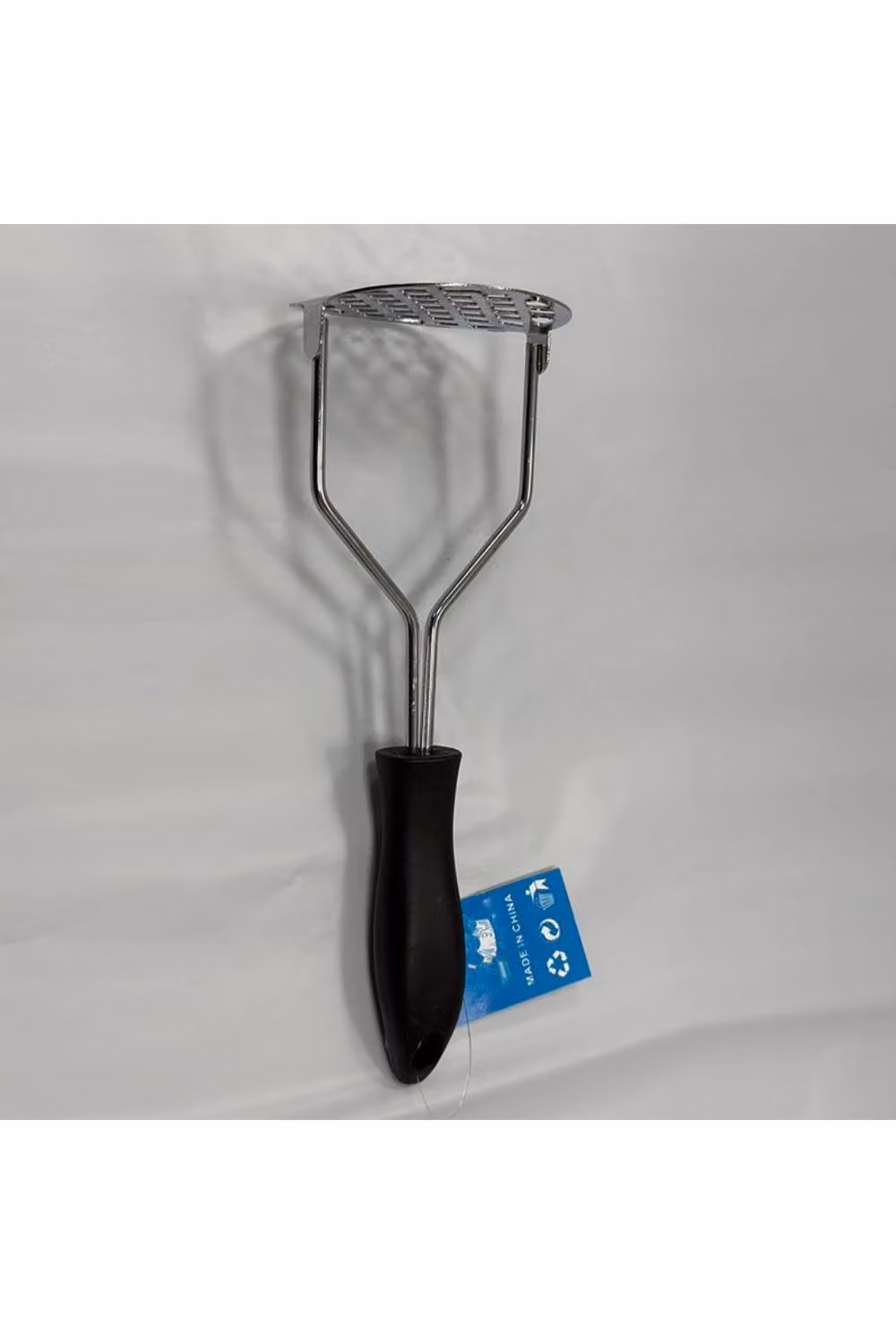 KDMD Stainless Steel Heat Resistant Potato Masher with Hanging Hook in Black – 2