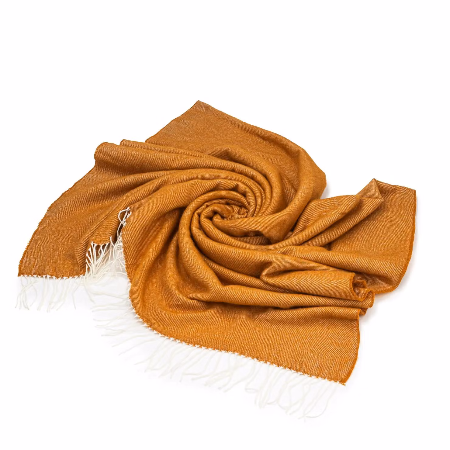 Luxury Living 100% Acrylic Throw in Cinnamon in Copper, W: 150 cm, D: 125 cm – 2