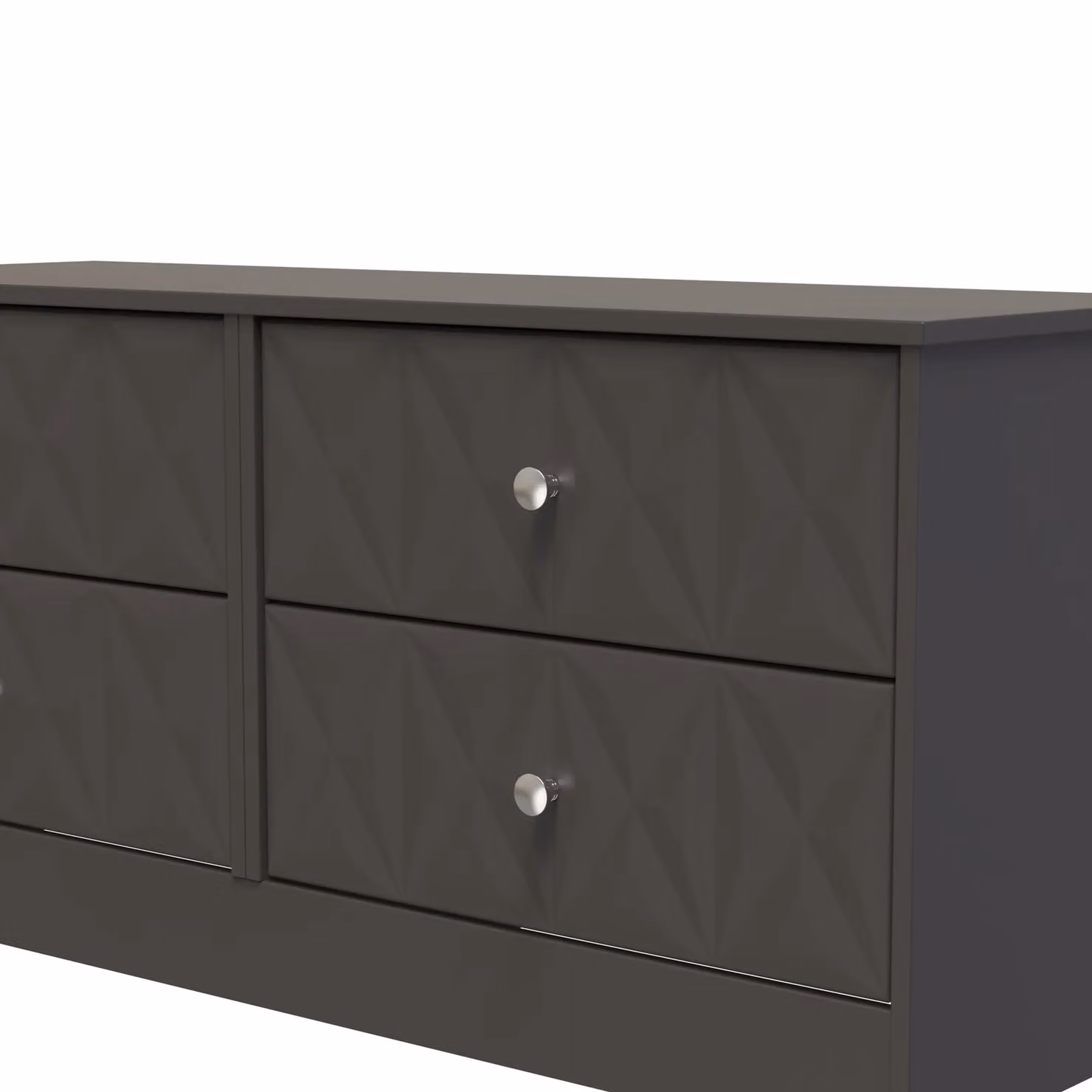 2 U Memphis Ready Assembled 4 Drawer Bed Box in Dark Grey – 3